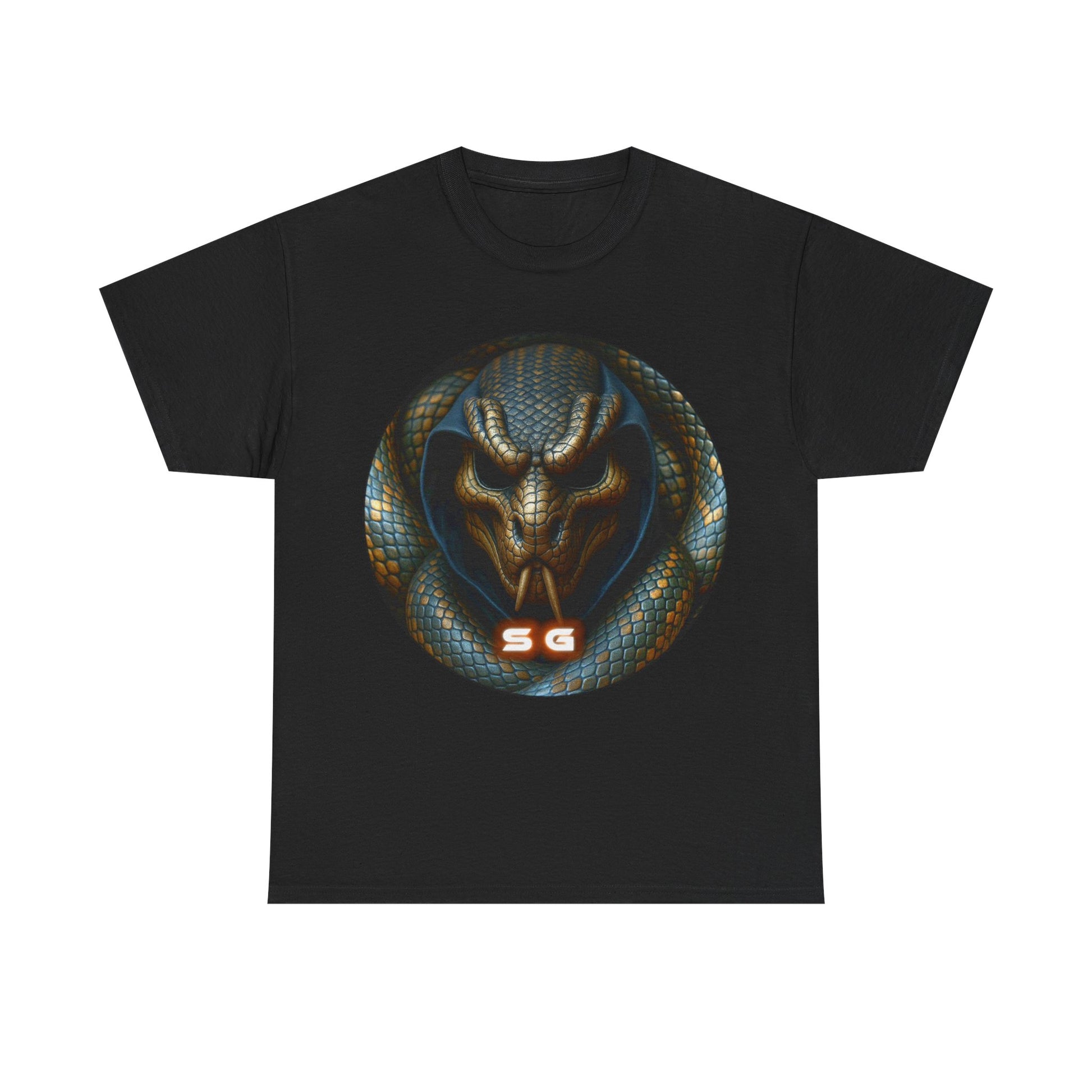 Snakebite gaming T-Shirt Men's Graphic Tee, Casual Streetwear Tee, Unique Cobra Design Shirt, Gift for Snake Lovers, Trendy Unisex Cotton T-shirt