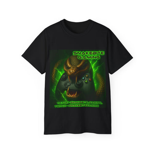 Men's Gaming T-Shirt - Snakebite Gaming Apparel, Unisex Tee for Gamers, Perfect Gift for Gaming Enthusiasts, Casual Wear, Gamer Fashion