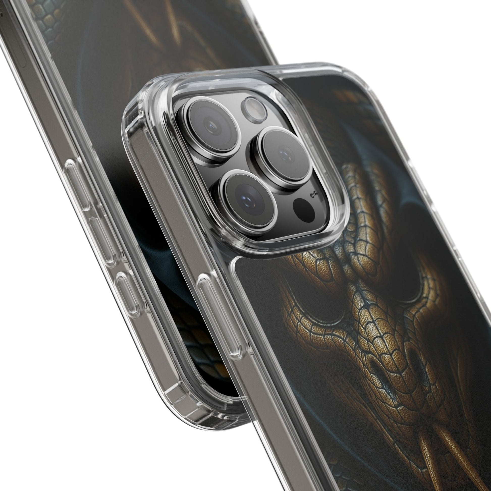 Snakebite Gaming, Clear Phone Case - Slim Fit, Stylish Protection, Gift for Gamers, Phone Accessory, Unique Design