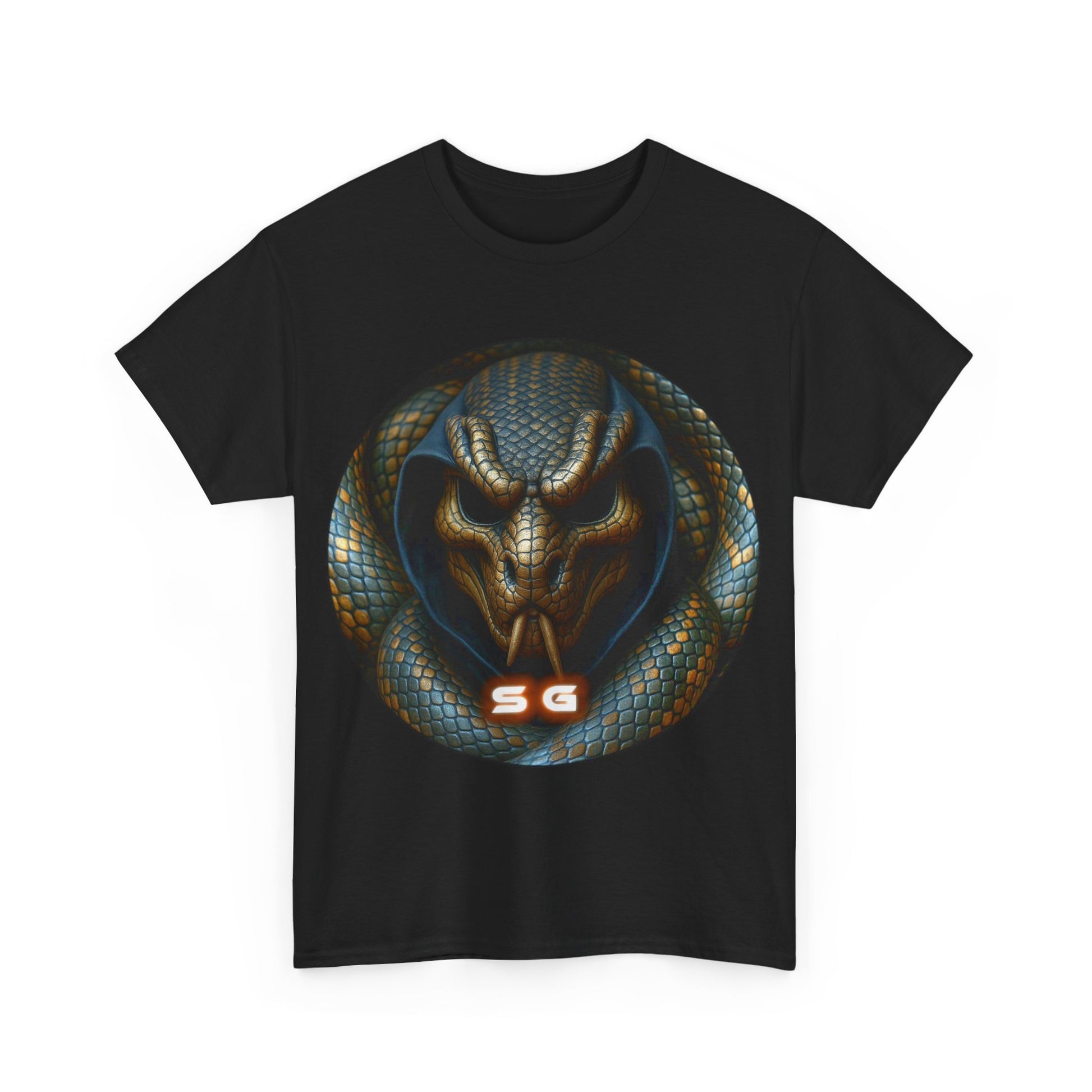 Snakebite gaming T-Shirt Men's Graphic Tee, Casual Streetwear Tee, Unique Cobra Design Shirt, Gift for Snake Lovers, Trendy Unisex Cotton T-shirt