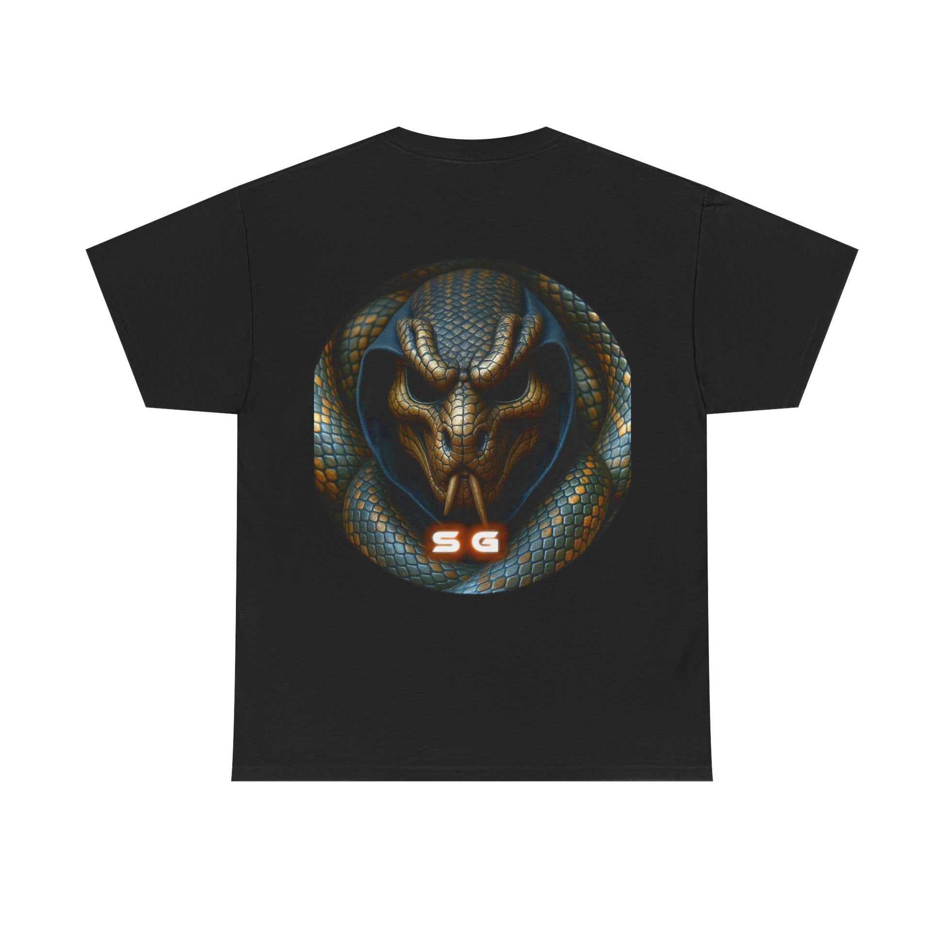 Snakebite gaming T-Shirt Men's Graphic Tee, Casual Streetwear Tee, Unique Cobra Design Shirt, Gift for Snake Lovers, Trendy Unisex Cotton T-shirt