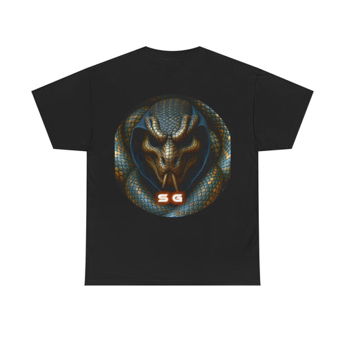 Snakebite gaming T-Shirt Men's Graphic Tee, Casual Streetwear Tee, Unique Cobra Design Shirt, Gift for Snake Lovers, Trendy Unisex Cotton T-shirt
