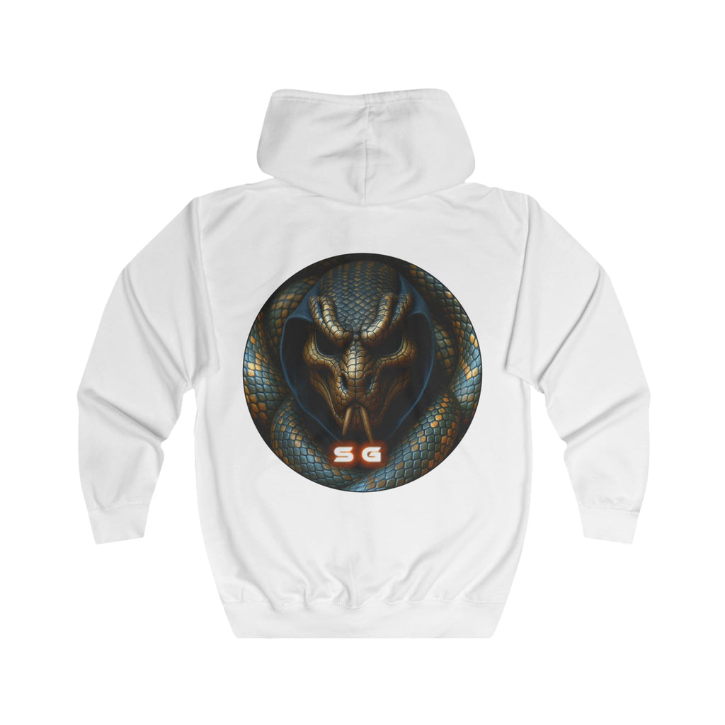 Snakebite Gaming Unisex Full Zip Hoodie - Cozy Gaming Wear, Graphic Hoodie, Perfect for Fall, Unique Streetwear, Great Gift for Gamers