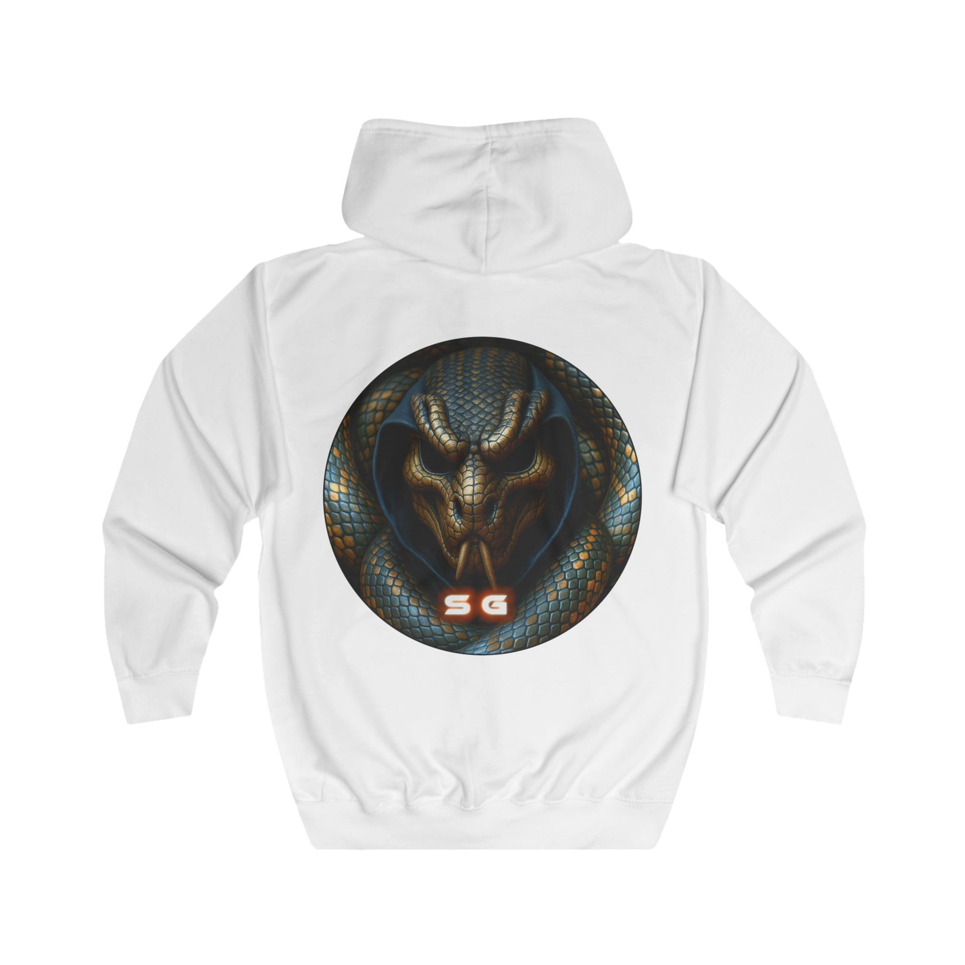 Snakebite Gaming Unisex Full Zip Hoodie - Cozy Gaming Wear, Graphic Hoodie, Perfect for Fall, Unique Streetwear, Great Gift for Gamers