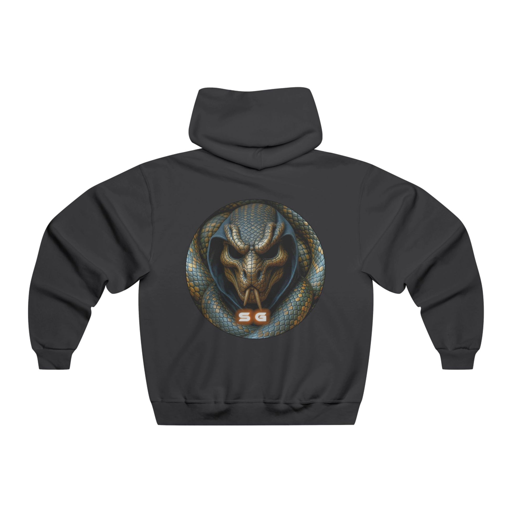Hoodie with snakebite gaming logo Design, Unisex Hoodie, Casual Streetwear, Graphic Hoodie for Men, Gift for Gamers