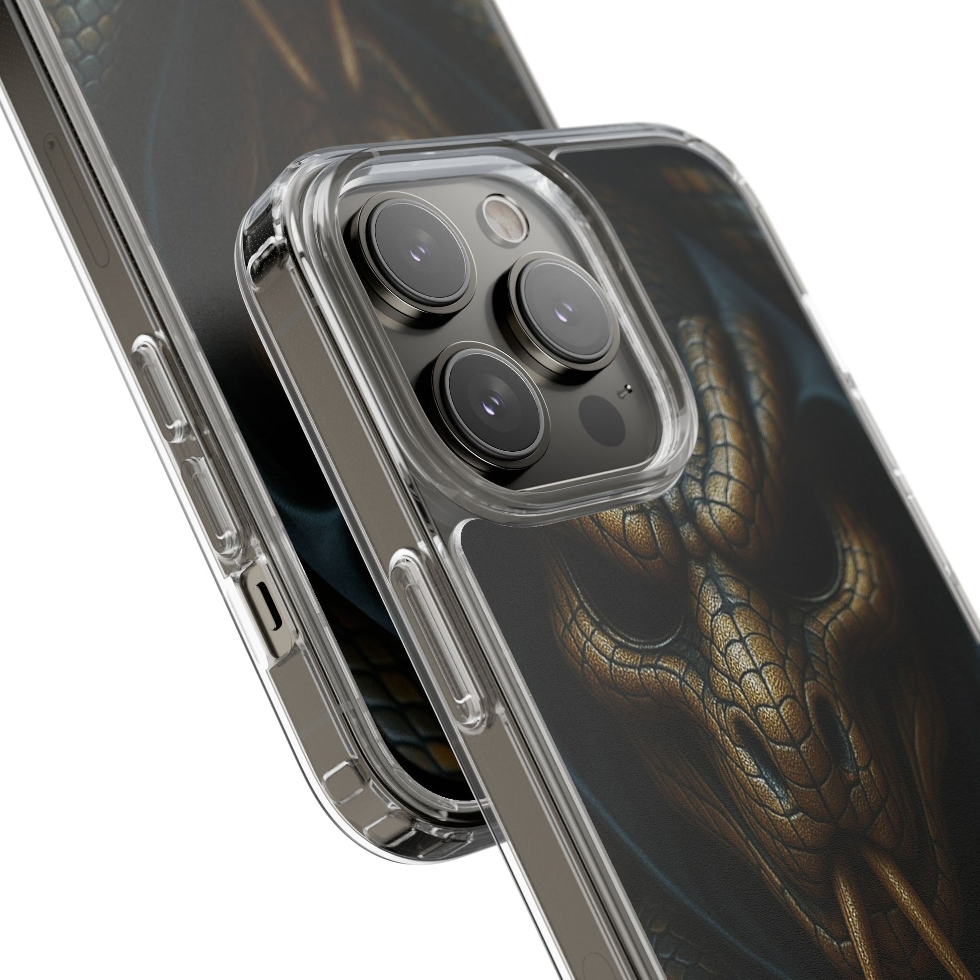 Snakebite Gaming, Clear Phone Case - Slim Fit, Stylish Protection, Gift for Gamers, Phone Accessory, Unique Design
