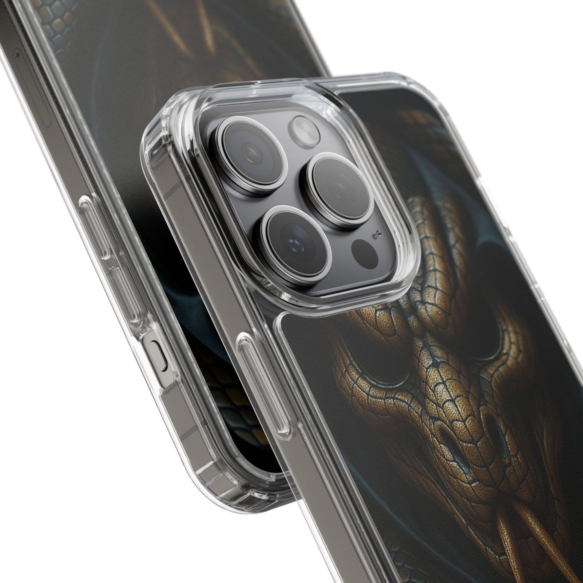Snakebite Gaming, Clear Phone Case - Slim Fit, Stylish Protection, Gift for Gamers, Phone Accessory, Unique Design