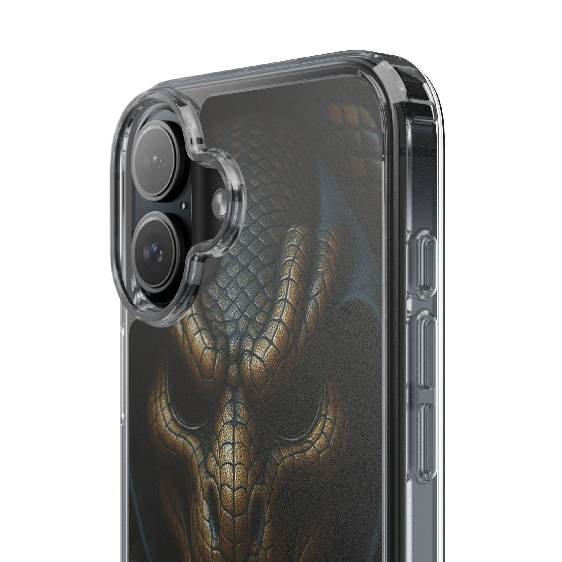 Snakebite Gaming, Clear Phone Case - Slim Fit, Stylish Protection, Gift for Gamers, Phone Accessory, Unique Design