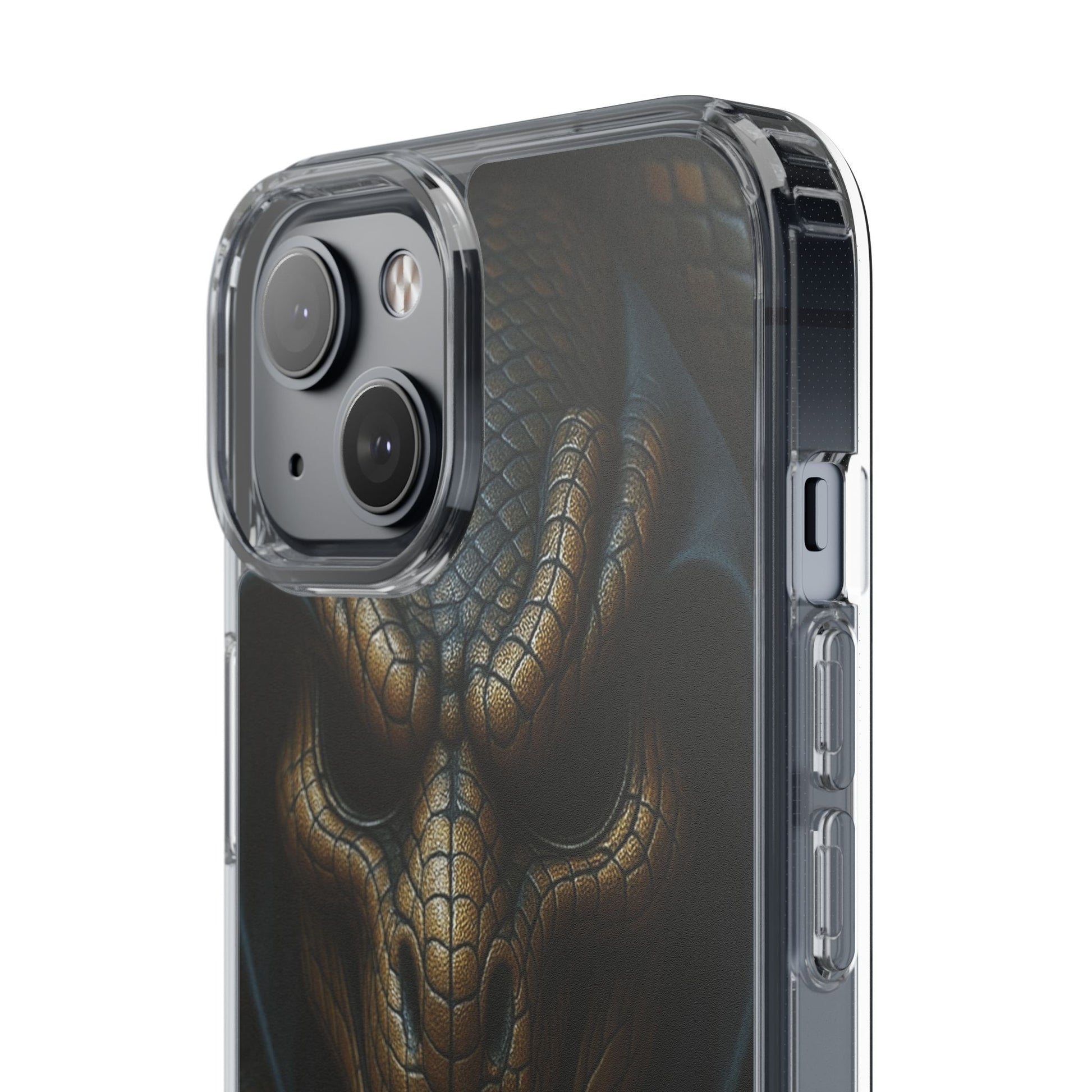 Snakebite Gaming, Clear Phone Case - Slim Fit, Stylish Protection, Gift for Gamers, Phone Accessory, Unique Design